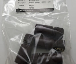 Bottle, Amber HDPE, 15mL